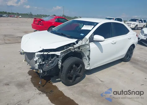 2014 Toyota Corolla Le z USA, uszkodzony, nr VIN 5YFBURHE4EP052150